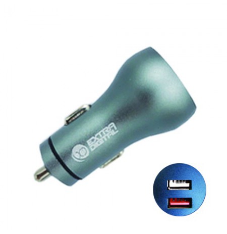 Kroviklis, USB 2.0+ USB 3.0: 12V-24V, 30W, QC3.0