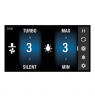 CATA Hood Goya PRO 90 BK Energy efficiency class A+++, Wall mounted, Width 90 cm, Black glass, LED