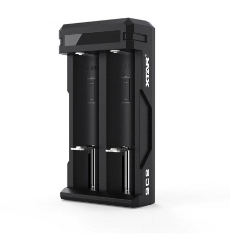 XTAR CHARGER FOR CYLINDRICAL BATTERIES SC2