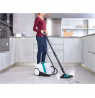 Polti Steam cleaner PTEU0277 Vaporetto Smart 100_T 1500 W, Corded, 7.5 m, White/Green