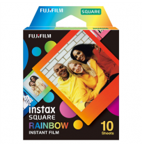 Fujifilm | Instax Square Rainbow (10) Instant Film | 72 x 86 mm | 2.4 x 2.4" Image Area