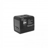 Sbox TA-23 Universal Travel Adapter with Dual USB Charger