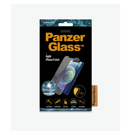 PanzerGlass Apple, For iPhone 12 Mini, Glass, Transparent, Clear Screen Protector