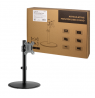 Logilink Monitor Stand BP0110 Desk Mount, 17-32 ", Maximum weight (capacity) 8 kg, For Flat/Curved Monitor, Black