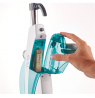 Polti Steam mop Vaporetto SV450_Double 1500 W, Handstick 2in1, 7.5 m, White/Blue