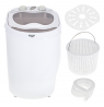 Adler Mini washing machine AD 8055 Top loading, Washing capacity 3 kg, Depth 37 cm, Width 36 cm, White