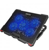 Tellur Cooling pad Basic 17, 5 fans, LED, black
