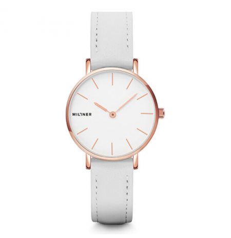 Millner Mini · White Leather