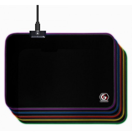 Gembird MP-GAMELED-M Gaming mouse pad with LED light effect, M-size
