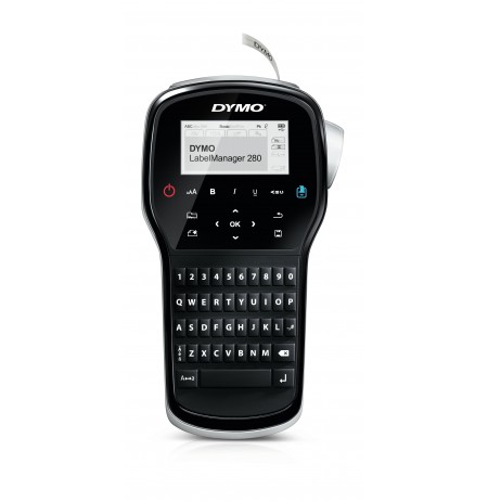 DYMO etikečių spausdintuvas LM280 su lagaminu QWERTY)