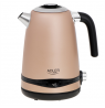 Adler | Kettle | AD 1295 | Electric | 2200 W | 1.7 L | Stainless steel | 360° rotational base | Golden