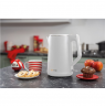 Gorenje | Kettle | K15DWW | Electric | 2200 W | 1.5 L | Plastic + metal | 360° rotational base | White