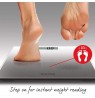 Salter 9037 SVGL3R Salter Glass Electronic Digital Bathroom Scale - Silver Glitter