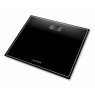 Salter 9207 BK3R Compact Glass Electronic Bathroom Scale - Black