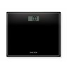 Salter 9207 BK3R Compact Glass Electronic Bathroom Scale - Black