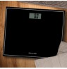 Salter 9207 BK3R Compact Glass Electronic Bathroom Scale - Black