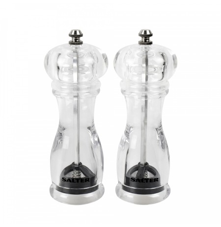 Salter 7606 CLXR Contemporary Salt & Pepper Mills