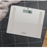 Salter 9113 GY3R Compact Glass Analyser Bathroom Scales - Grey