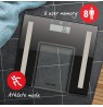 Salter 9128 BK3R Electronic Body Analyser Scale - Black