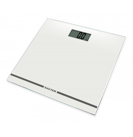 Salter 9205 WH3RLarge Display Glass Electronic Bathroom Scale - White