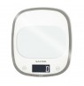 Salter 1050 WHDR White Curve Glass Electronic Digital Kitchen Scales