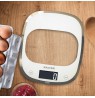 Salter 1050 WHDR White Curve Glass Electronic Digital Kitchen Scales