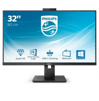 Philips P Line 326P1H/00 LED display 80 cm (31.5") 2560 x 1440 pixels Quad HD Black