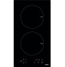 MPM 30-IM-06 Black Countertop 52 cm Zone induction hob 2 zone(s)