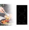 MPM 30-IM-06 Black Countertop 52 cm Zone induction hob 2 zone(s)