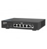 QNAP QSW-1105-5T network switch Unmanaged Gigabit Ethernet (10/100/1000) Black