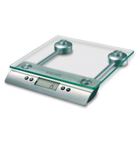 Salter 3003 SSSVDR08 Aquatronic Glass Kitchen Scale