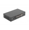 Lanberg Switch PoE+ Rack 10"/19" RSFE-8P-2GE-120