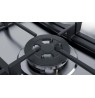 Bosch Serie 4 PGQ7B5B90 hob Stainless steel Built-in 75 cm Gas 5 zone(s)