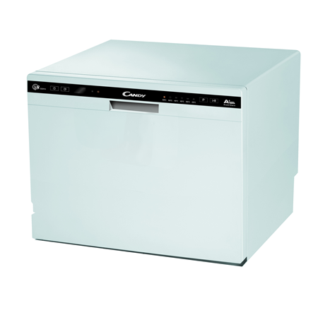 Candy Dishwasher CDCP 8 Free standing, Width 55 cm, Number of place settings 8, A+, White