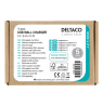 DELTACO USB įkroviklis, 2,4 A, 10 vnt. USB-AC180