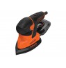 Ekcentrinis šlifuoklis 120W, lagaminas BLACK&DECKER