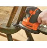 Ekcentrinis šlifuoklis 120W, lagaminas BLACK&DECKER
