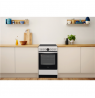INDESIT Cooker IS5V8CHX/E Hob type Electric