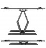 Maclean MC-881 TV bracket 37-80 " Black max Vesa 600x400 60kg