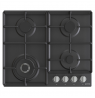 Gorenje Hob GW641EXB Gas, Number of burners/cooking zones 4, Mechanical, Black