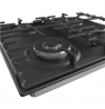 Gorenje Hob GW642AB Gas, Number of burners/cooking zones 4, Mechanical, Black