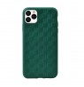 Devia Woven2 Pattern Design Soft Case iPhone 11 Pro green