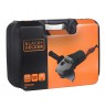 Kampinis šlifuoklis 1200W 125mm BLACK&DECKER