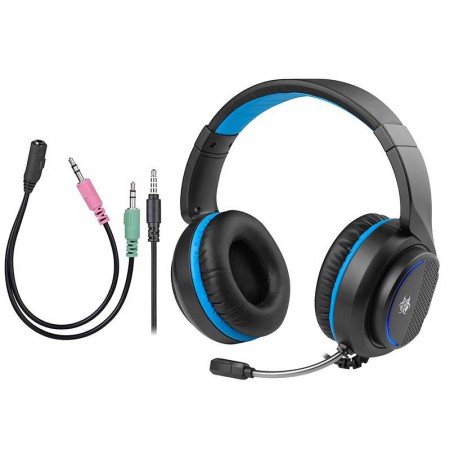 Tracer GAMEZONE Dragon Blue LED TRASLU46621 Headset Head-band Black