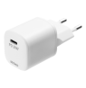 DELTACO USB sieninis įkroviklis, USB-C, PD 20 W, 1 m C - „Lightning“  USBC-AC141