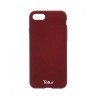 Tellur Cover Premium Pebble Touch Fusion for iPhone 7 burgundy