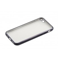 Tellur Cover Silicone for iPhone 7 black edges