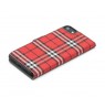 Tellur Book case Bimaterial for iPhone 7 black/red