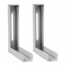 Maclean MC-923 Set of 2 hangers for projection screens, max. load 25KG (for set), steel