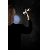 Žibintuvėlis Lumix 16cm, mėlynas/sidabrinis